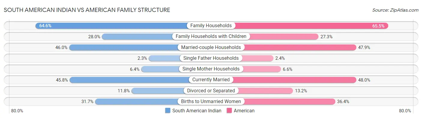 South American Indian vs American Family Structure