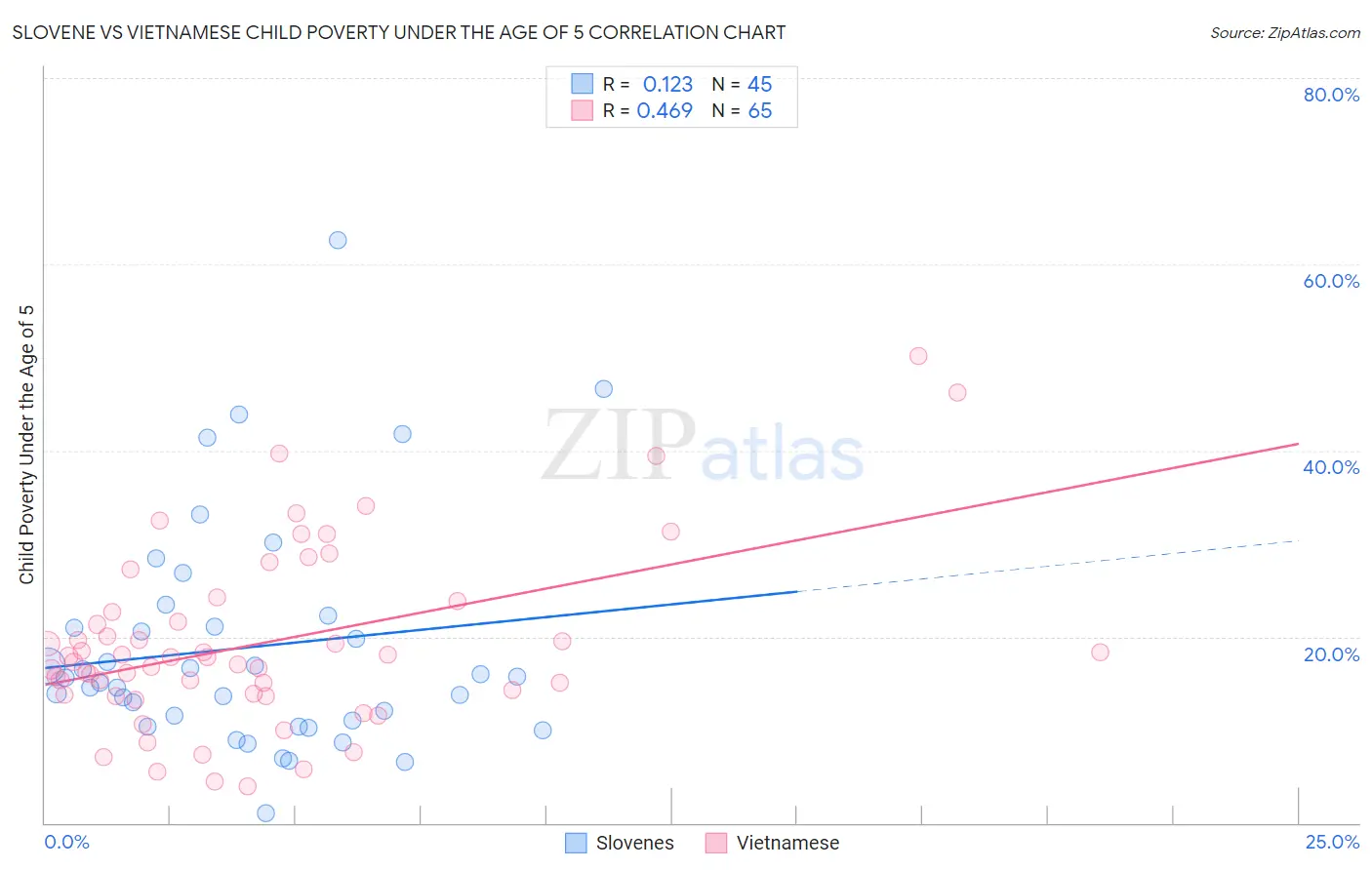 Slovene vs Vietnamese Child Poverty Under the Age of 5