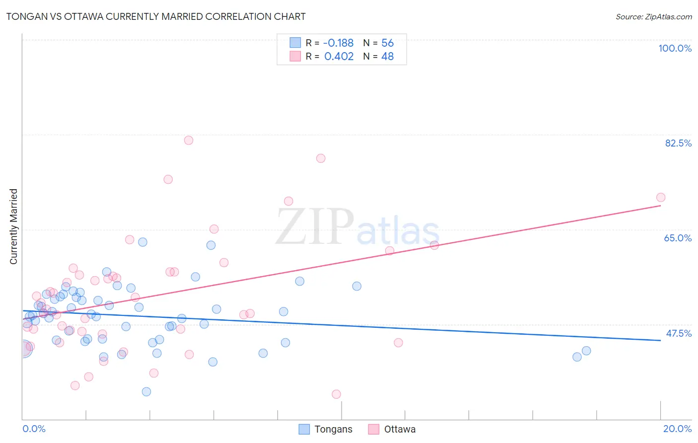 Tongan vs Ottawa Currently Married