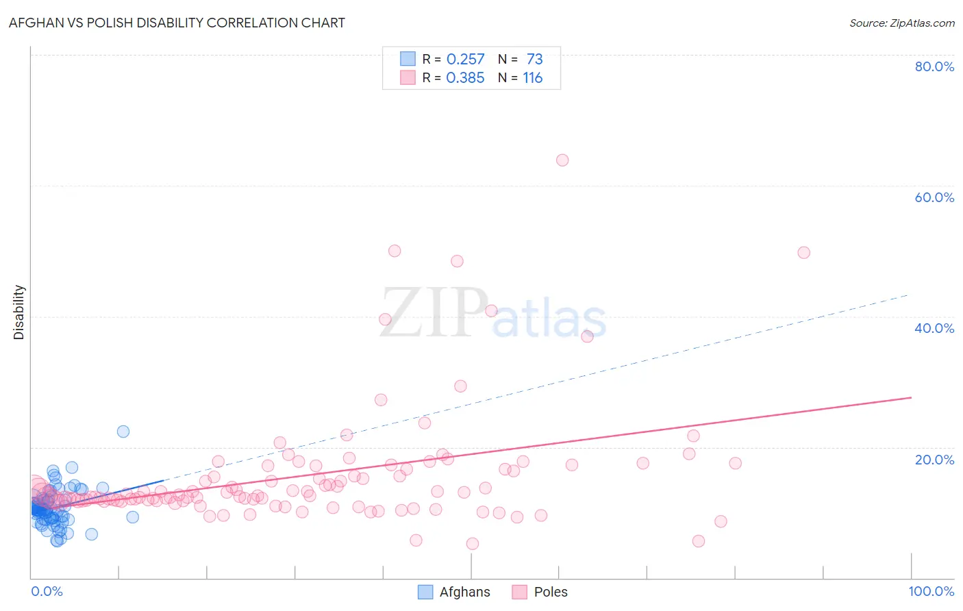 Afghan vs Polish Disability