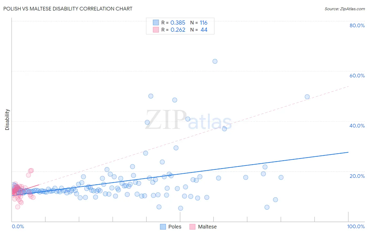 Polish vs Maltese Disability