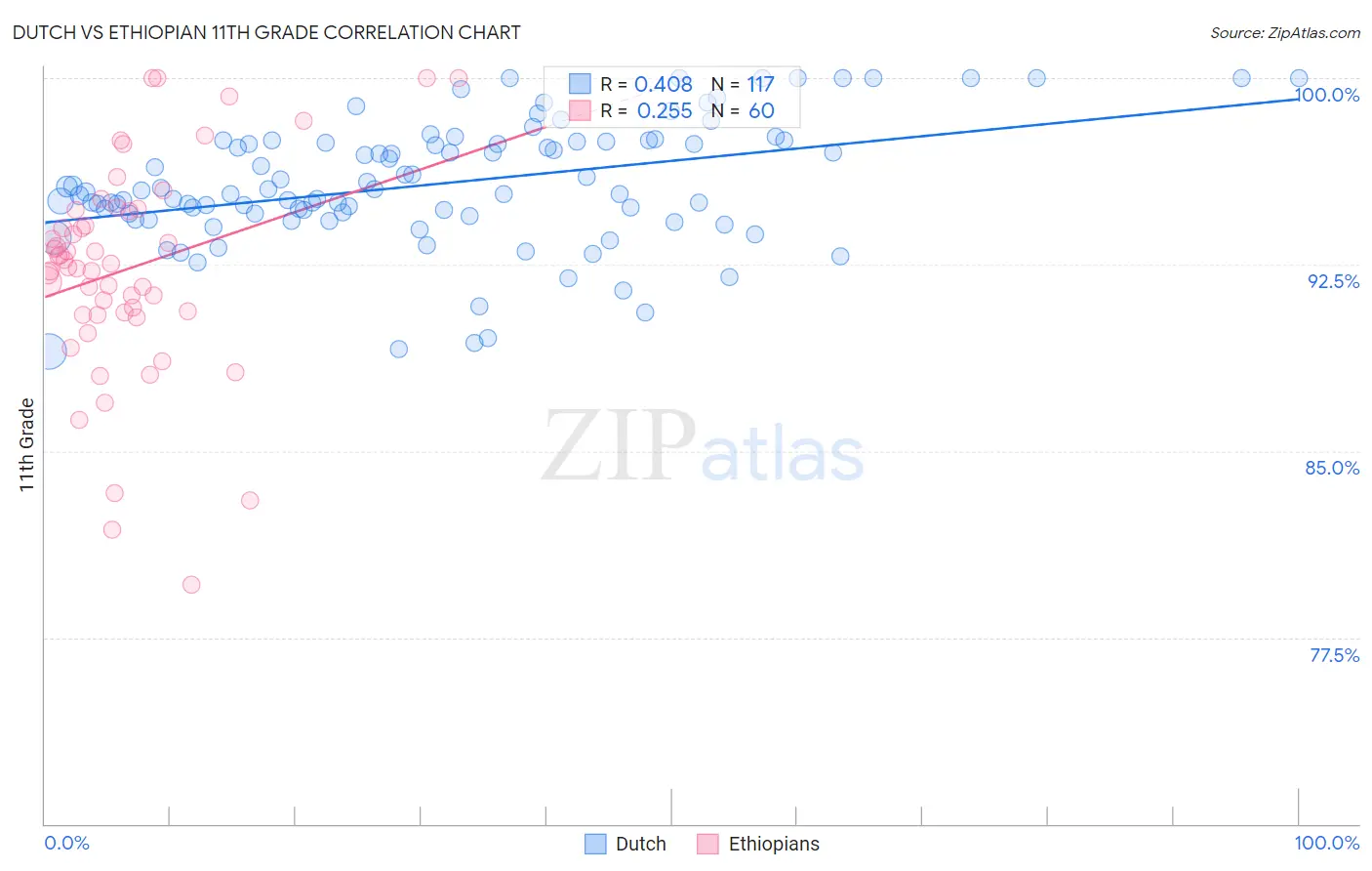 Dutch vs Ethiopian 11th Grade