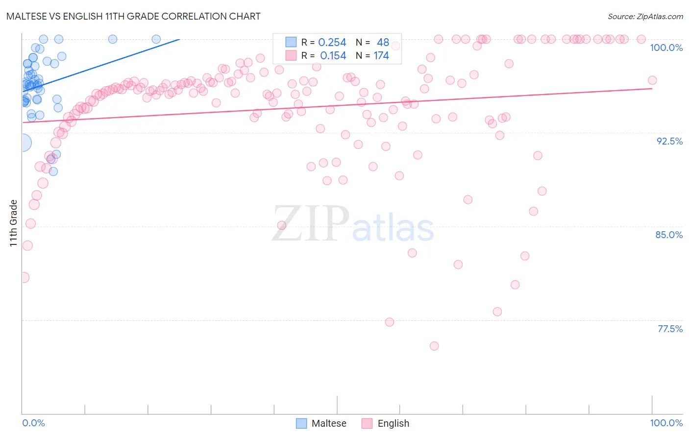 Maltese vs English 11th Grade