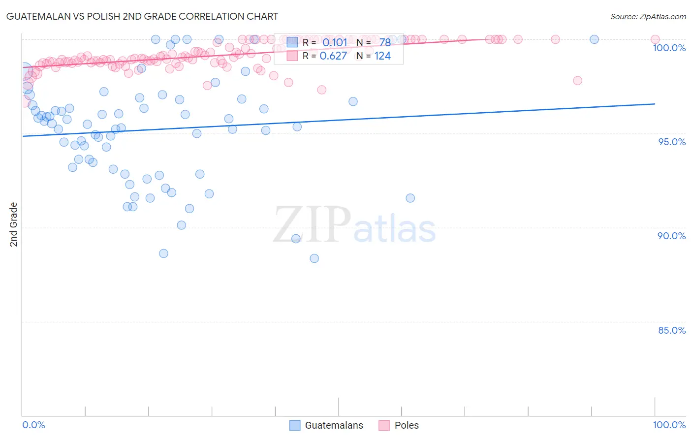 Guatemalan vs Polish 2nd Grade