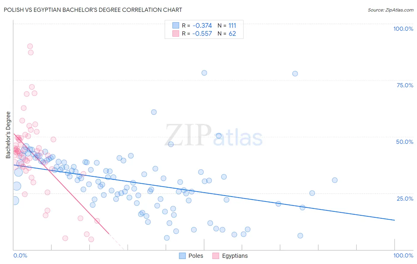 Polish vs Egyptian Bachelor's Degree