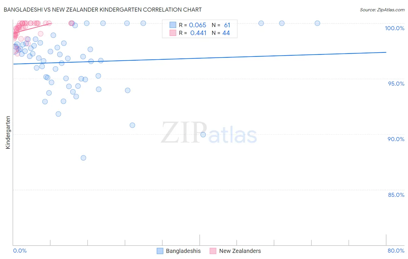 Bangladeshi vs New Zealander Kindergarten