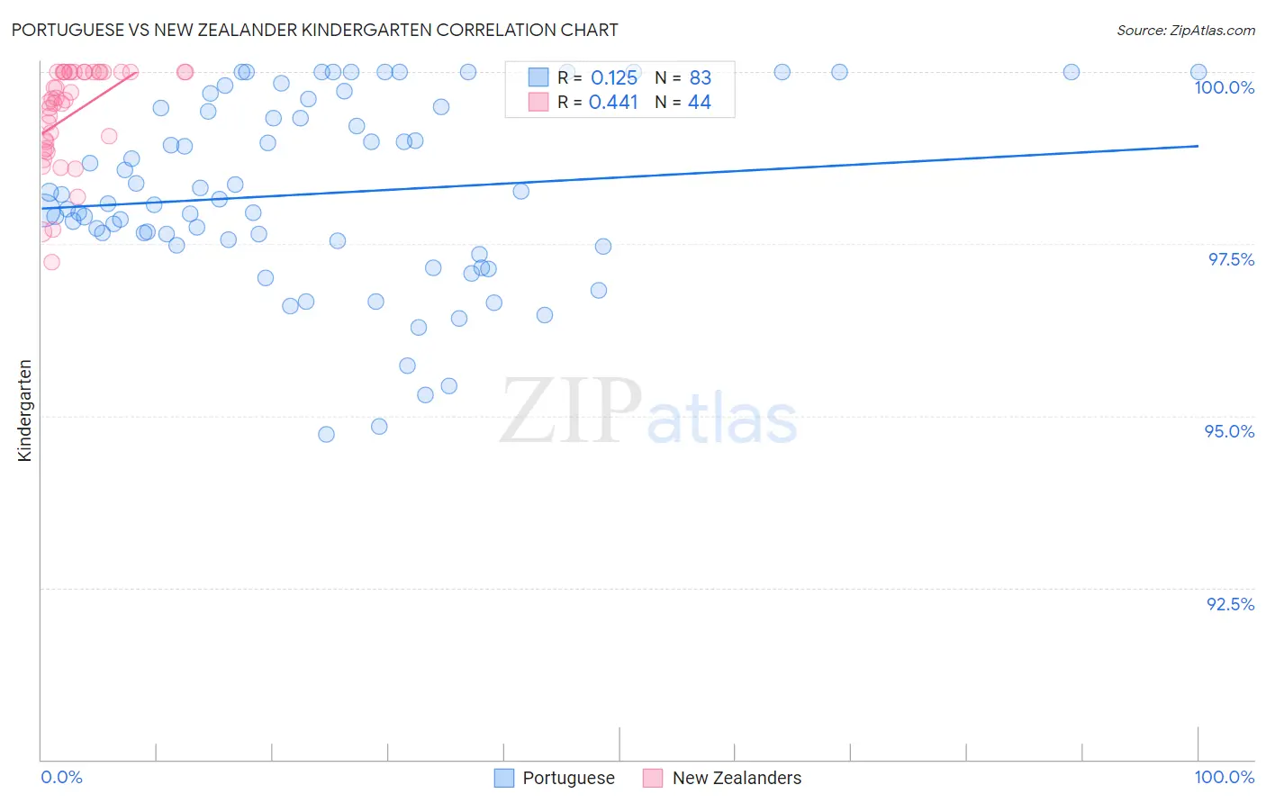 Portuguese vs New Zealander Kindergarten