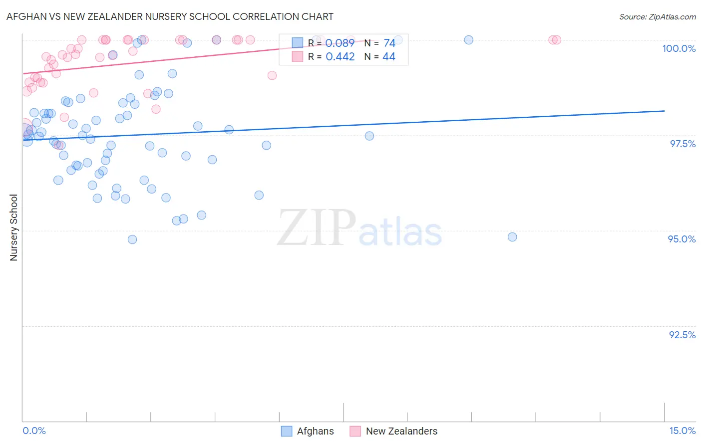 Afghan vs New Zealander Nursery School