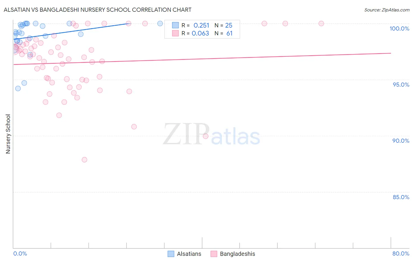 Alsatian vs Bangladeshi Nursery School