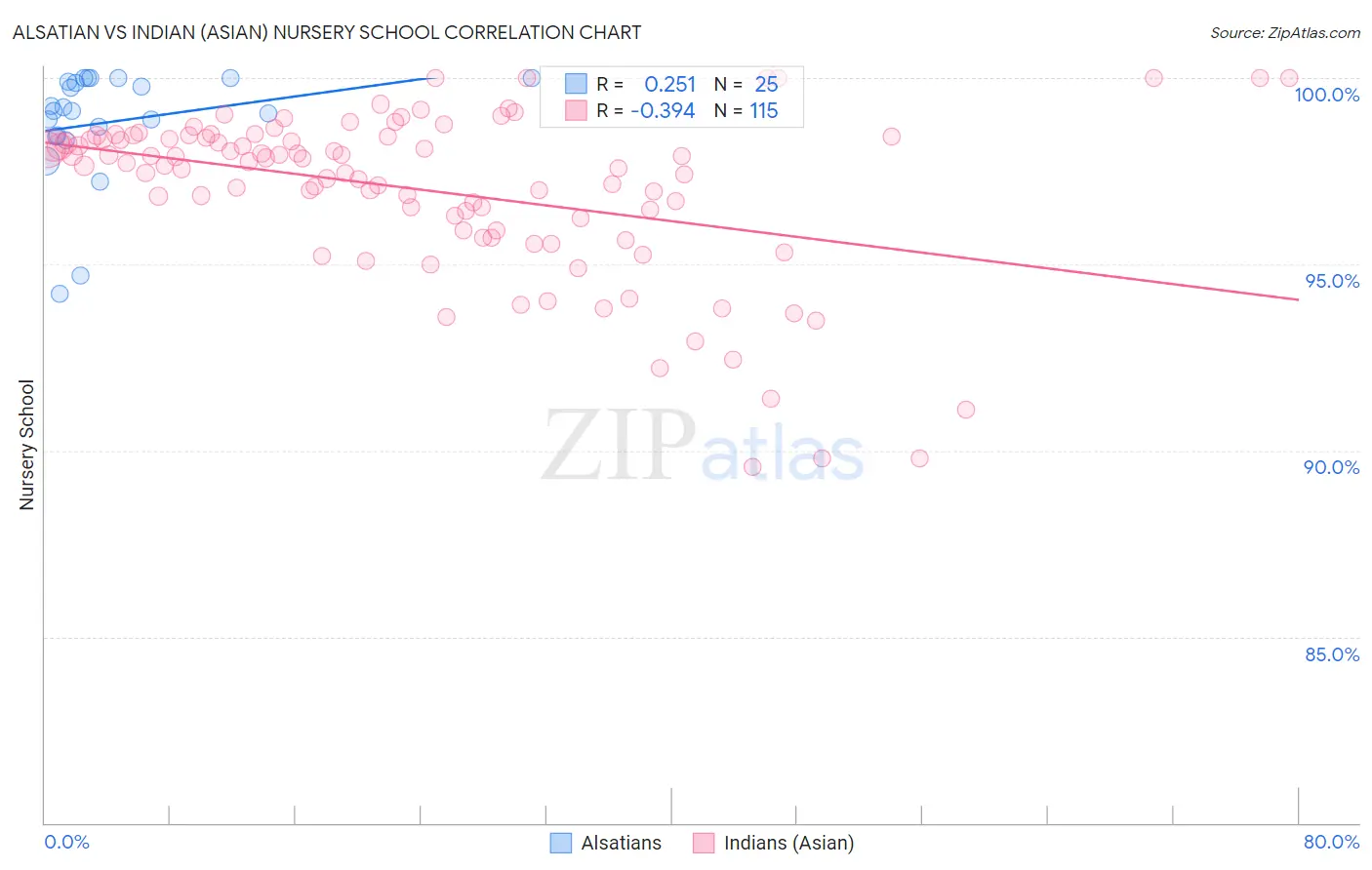 Alsatian vs Indian (Asian) Nursery School