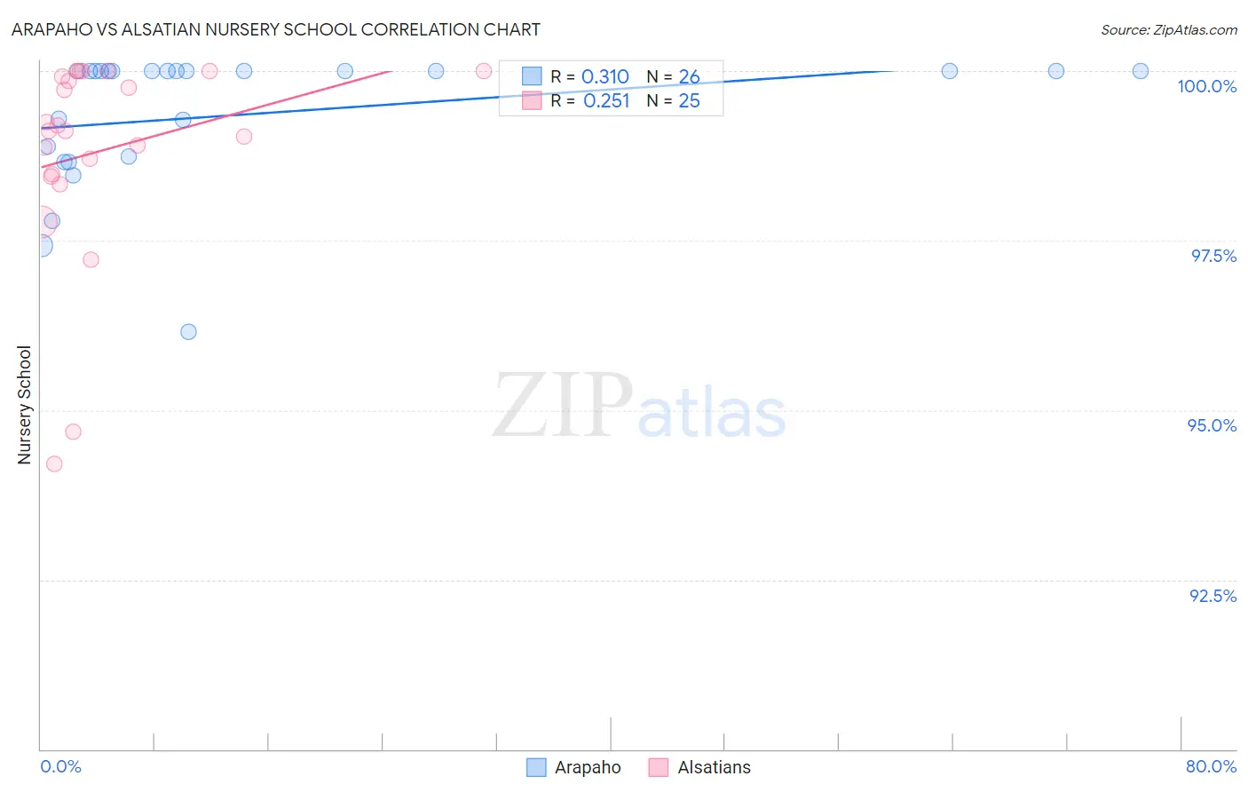 Arapaho vs Alsatian Nursery School