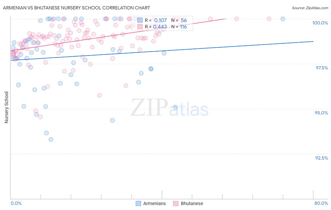 Armenian vs Bhutanese Nursery School