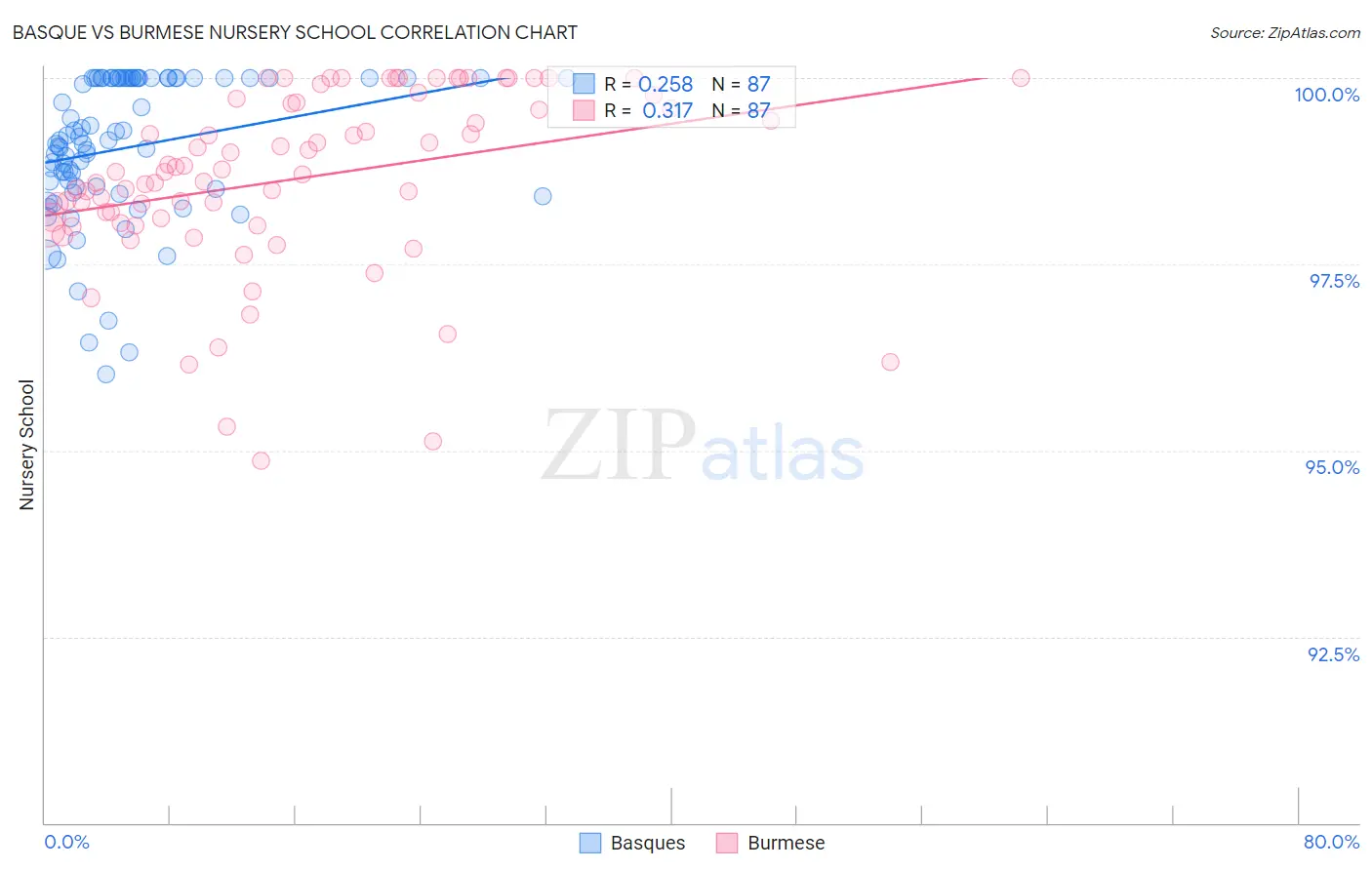Basque vs Burmese Nursery School
