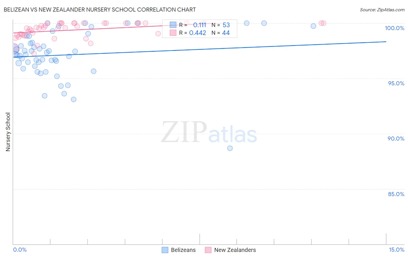 Belizean vs New Zealander Nursery School