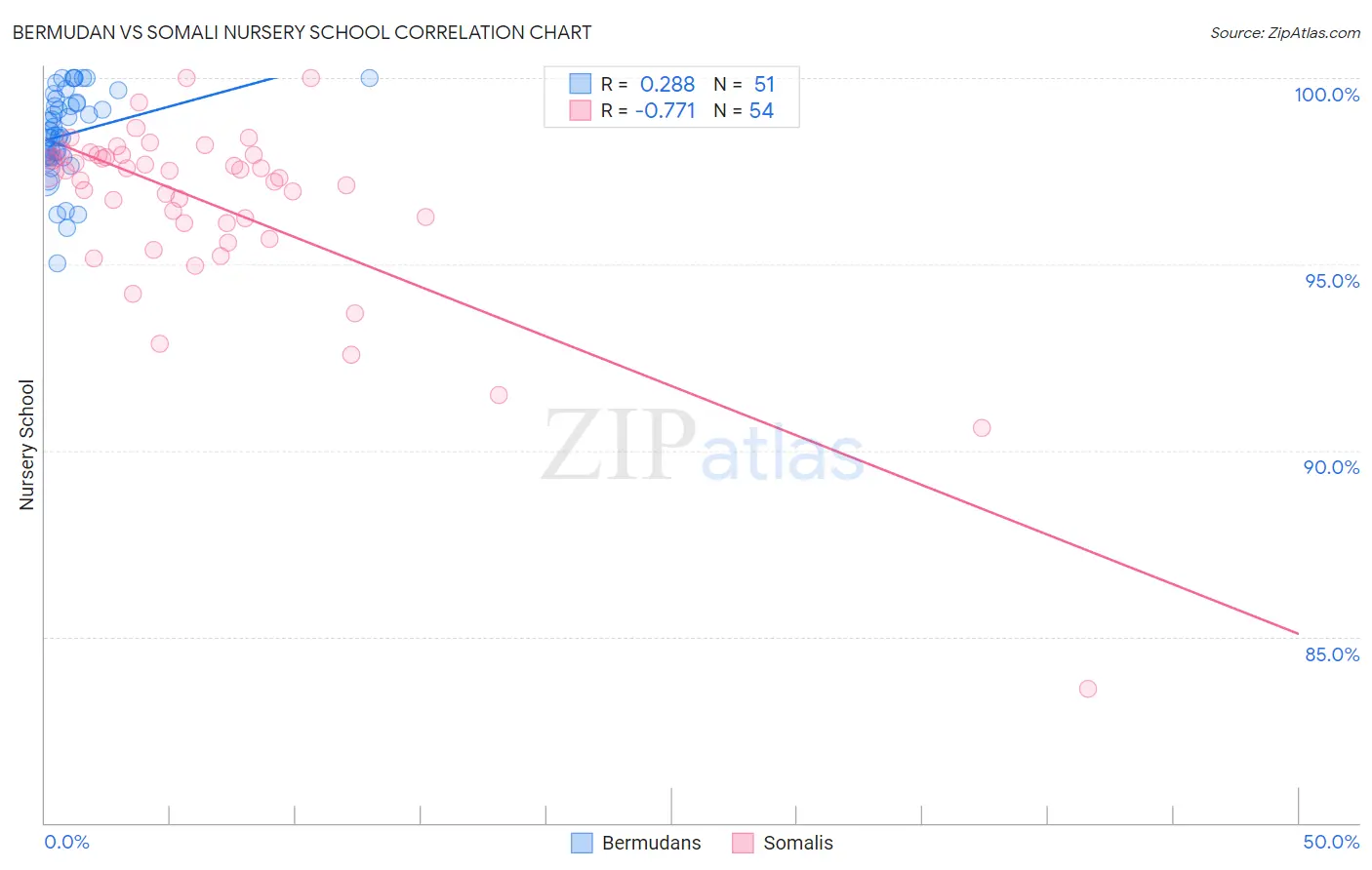 Bermudan vs Somali Nursery School