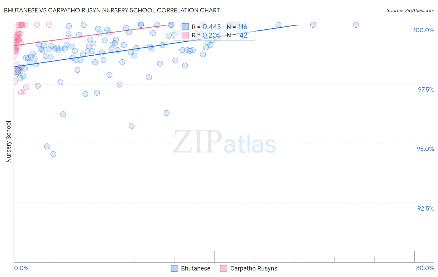 Bhutanese vs Carpatho Rusyn Nursery School