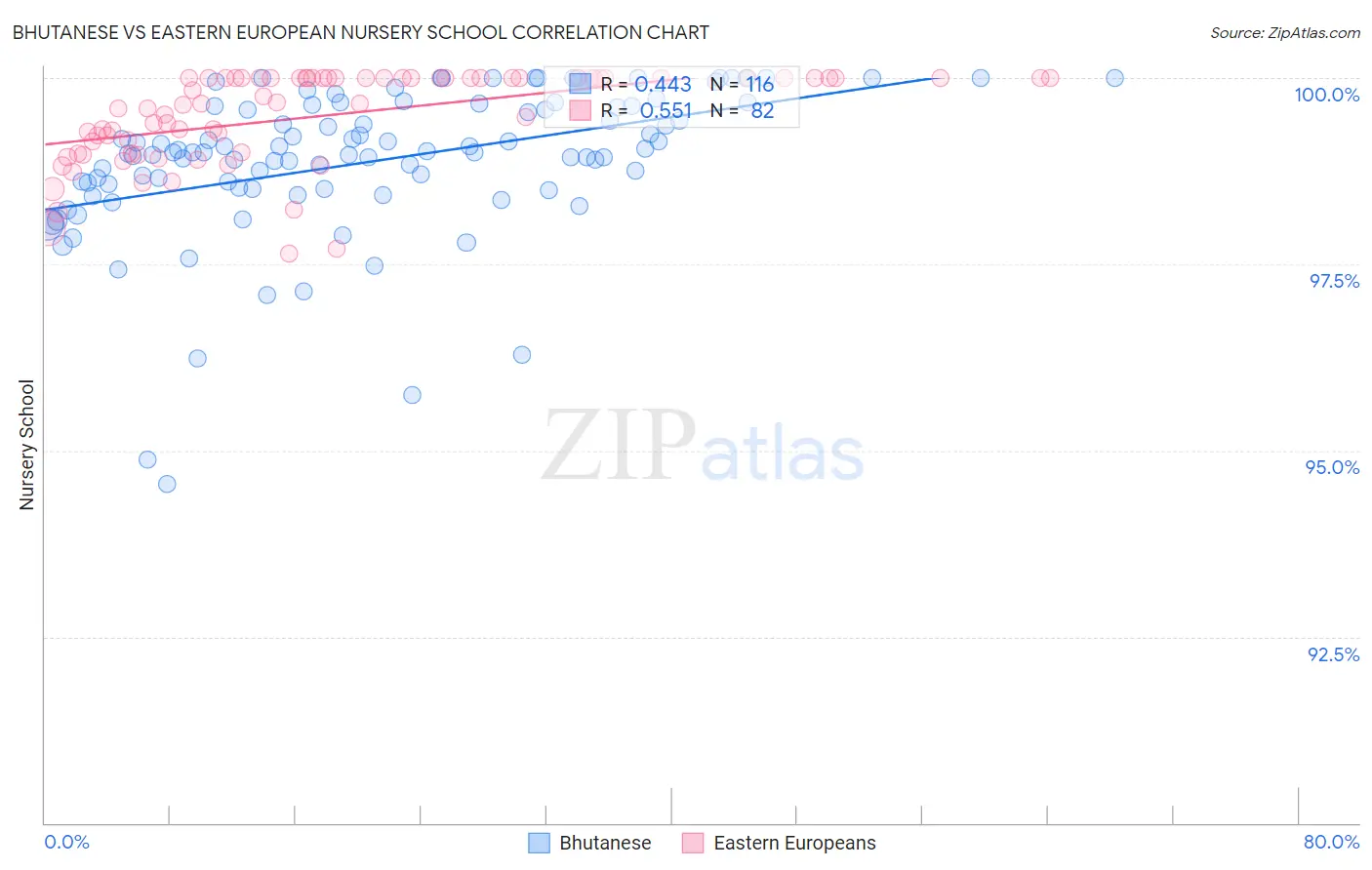 Bhutanese vs Eastern European Nursery School