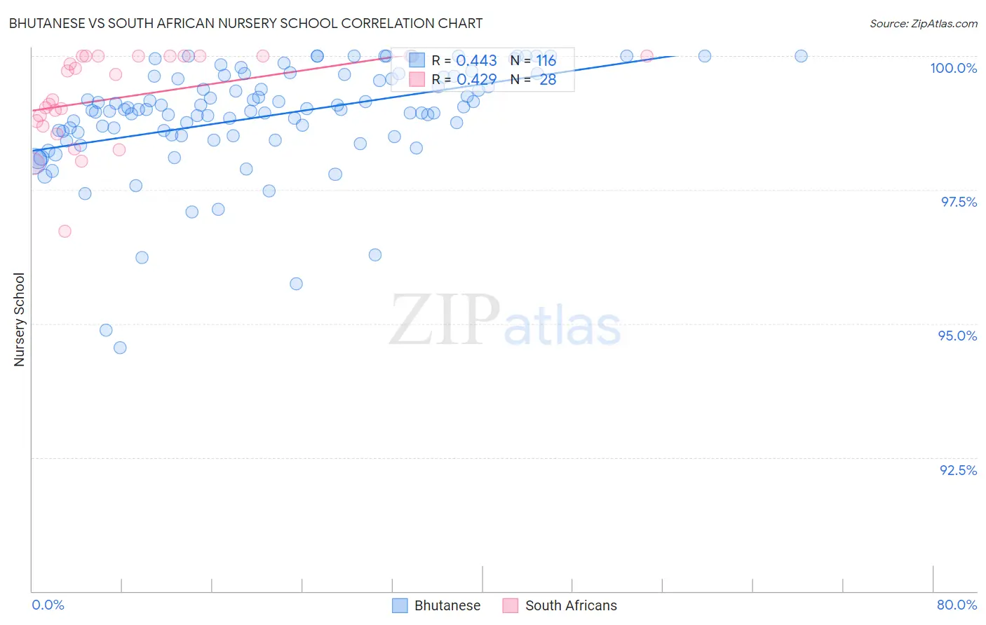 Bhutanese vs South African Nursery School
