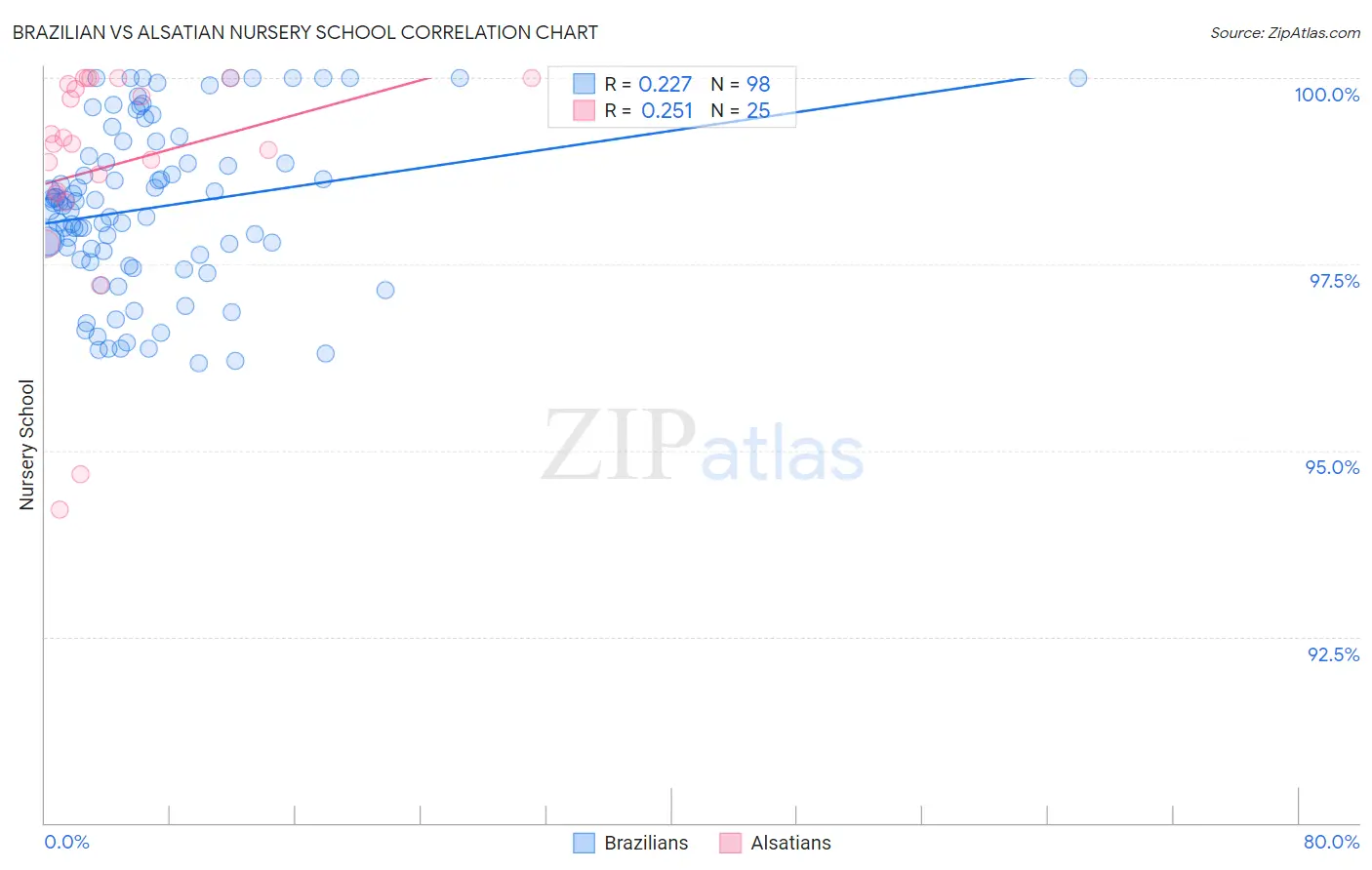 Brazilian vs Alsatian Nursery School