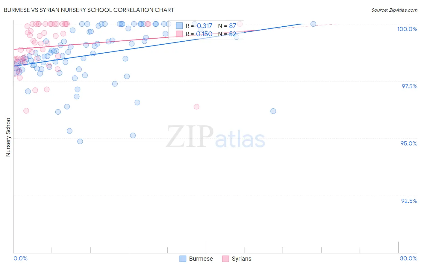 Burmese vs Syrian Nursery School