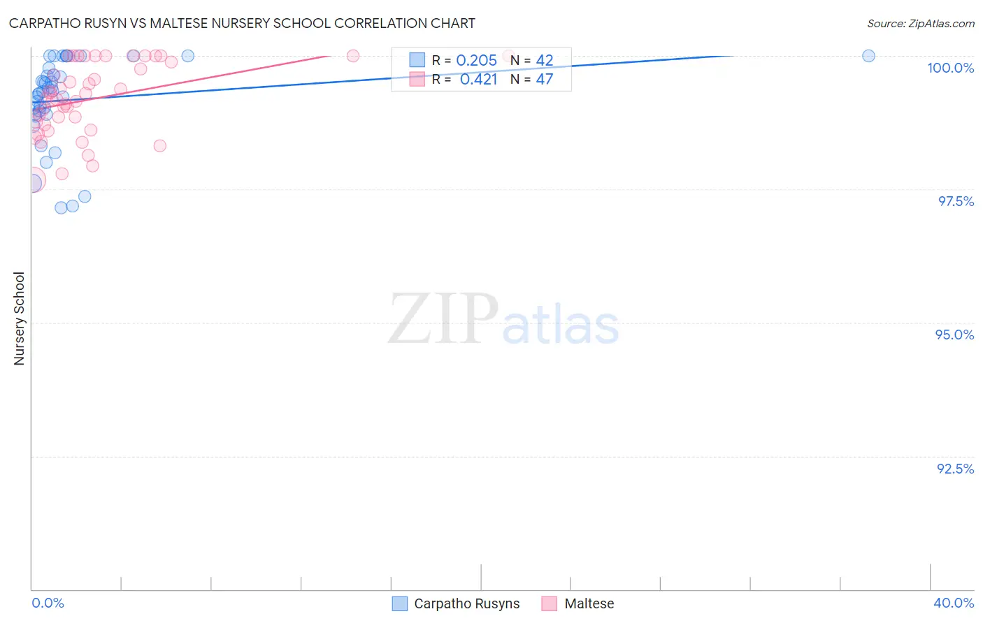 Carpatho Rusyn vs Maltese Nursery School