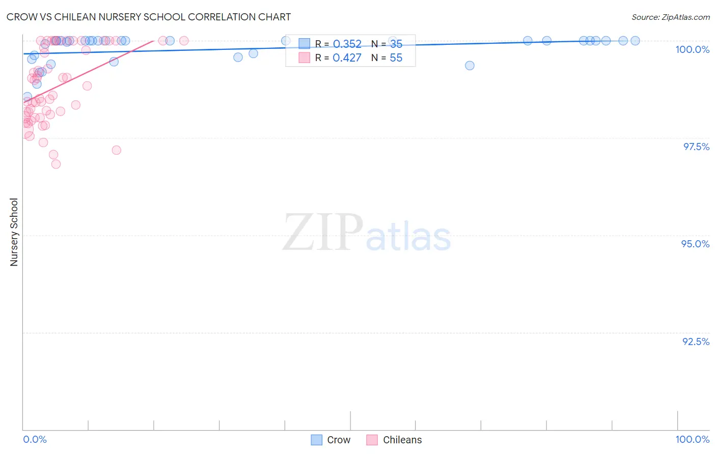 Crow vs Chilean Nursery School
