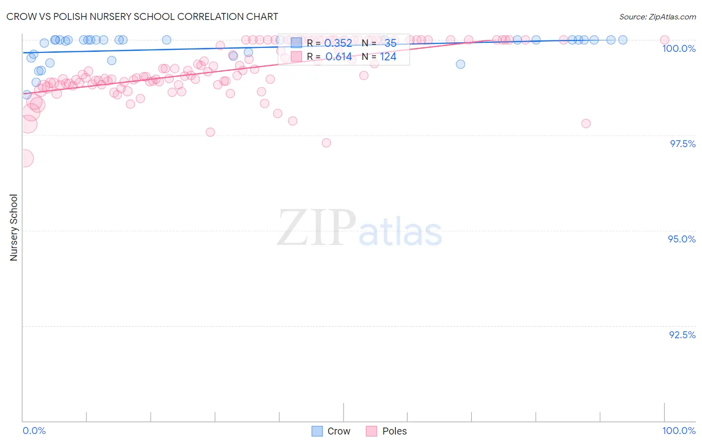 Crow vs Polish Nursery School