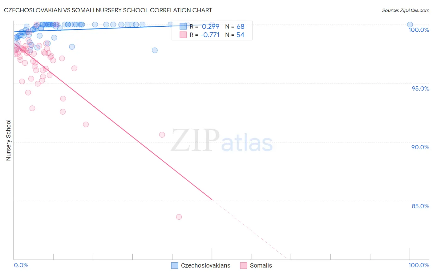 Czechoslovakian vs Somali Nursery School