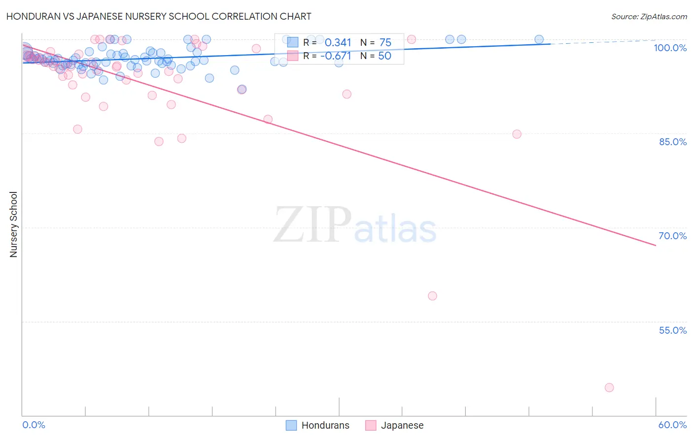 Honduran vs Japanese Nursery School