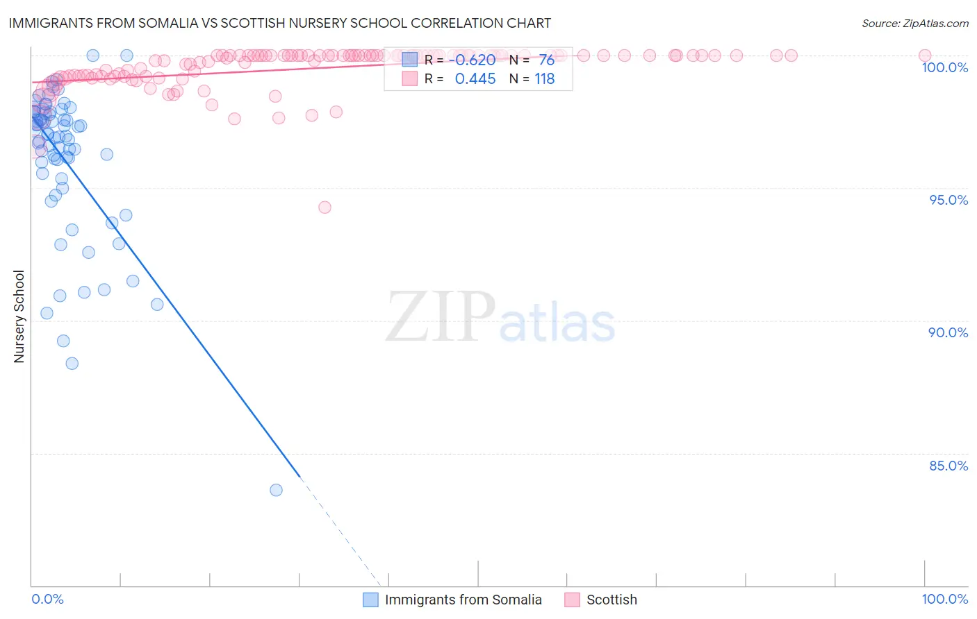 Immigrants from Somalia vs Scottish Nursery School