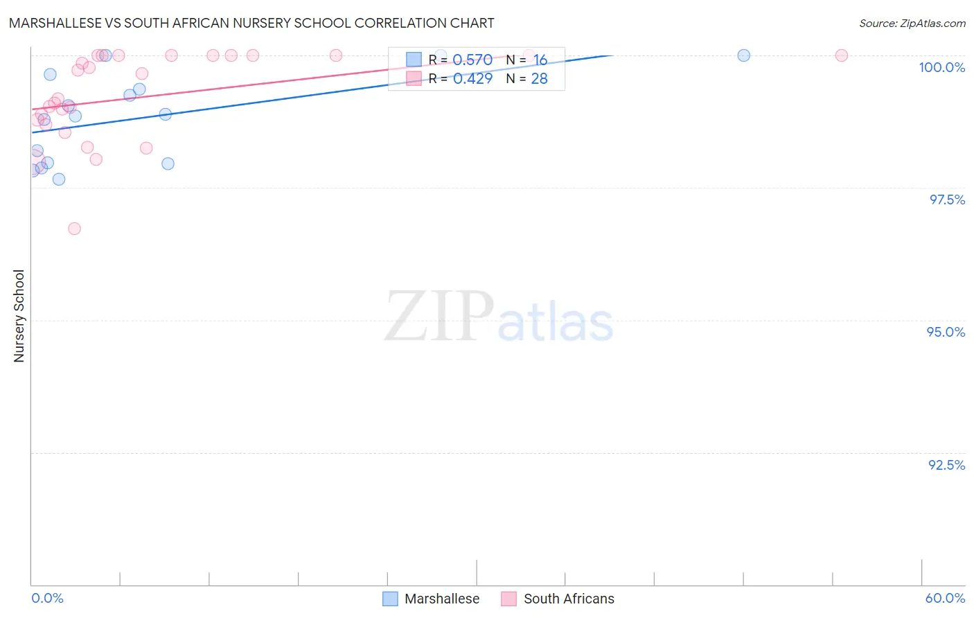 Marshallese vs South African Nursery School