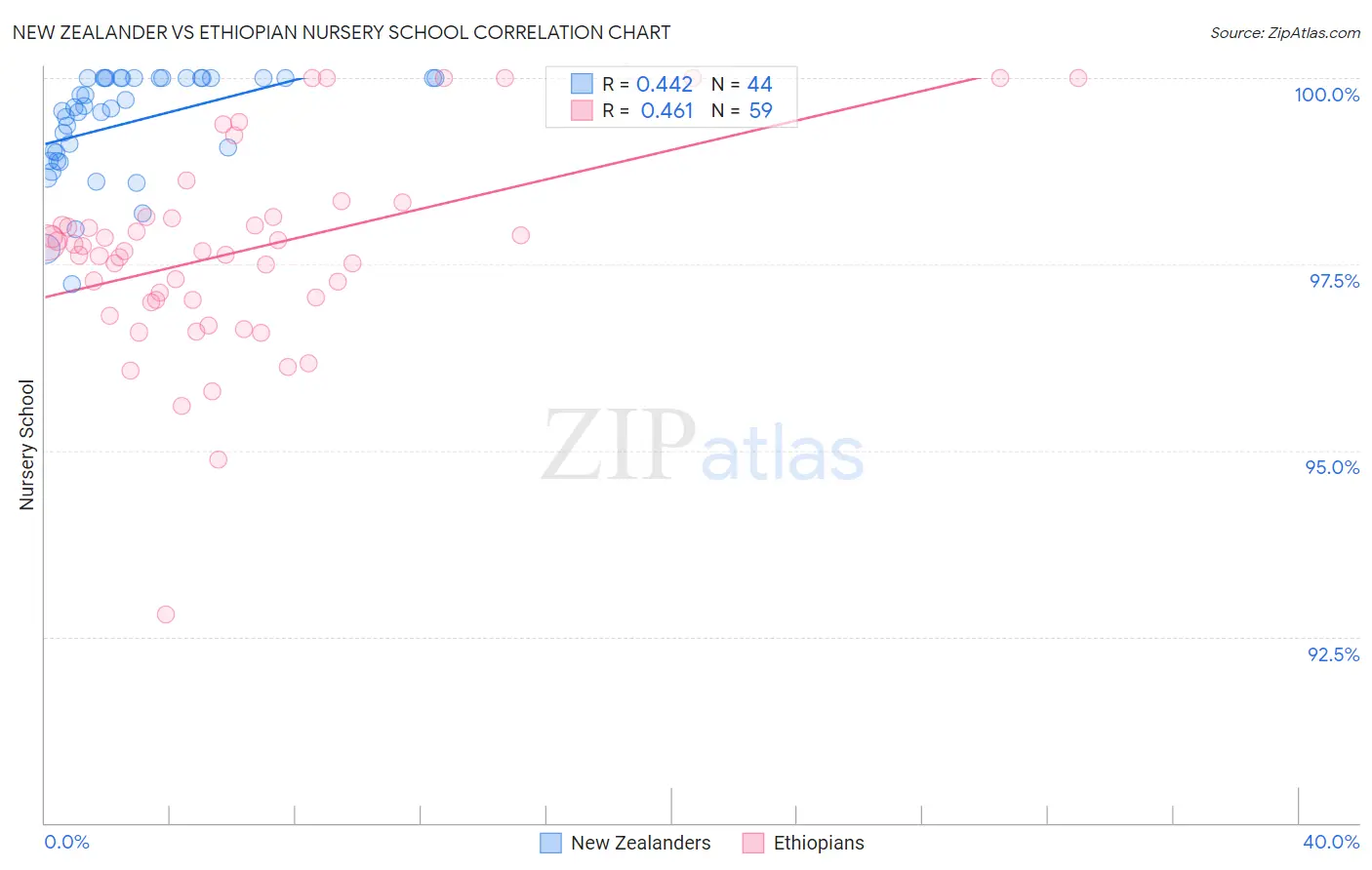 New Zealander vs Ethiopian Nursery School