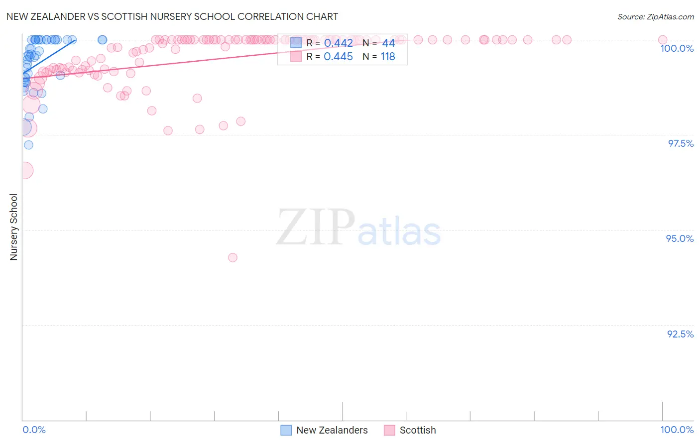 New Zealander vs Scottish Nursery School