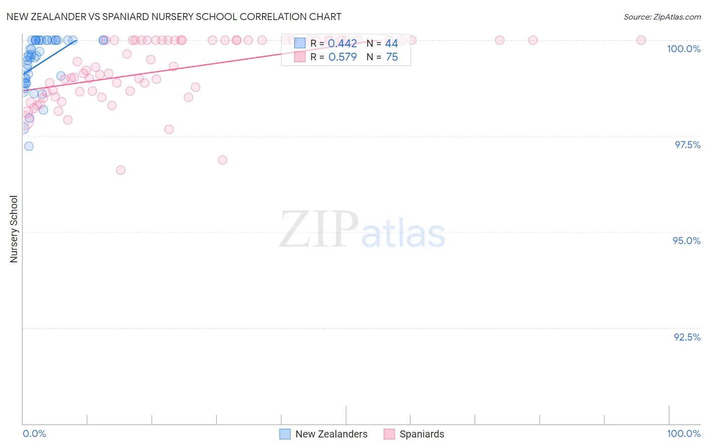 New Zealander vs Spaniard Nursery School