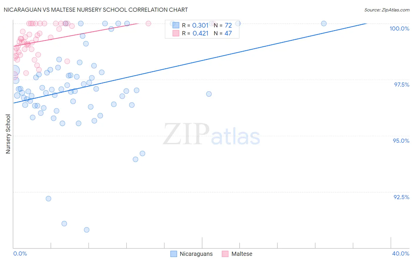 Nicaraguan vs Maltese Nursery School