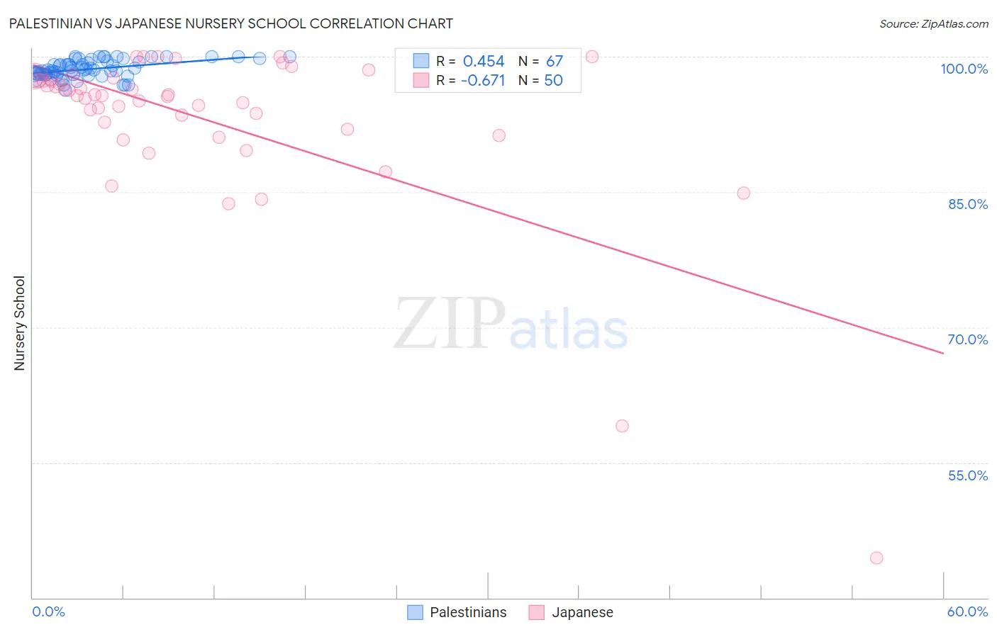 Palestinian vs Japanese Nursery School