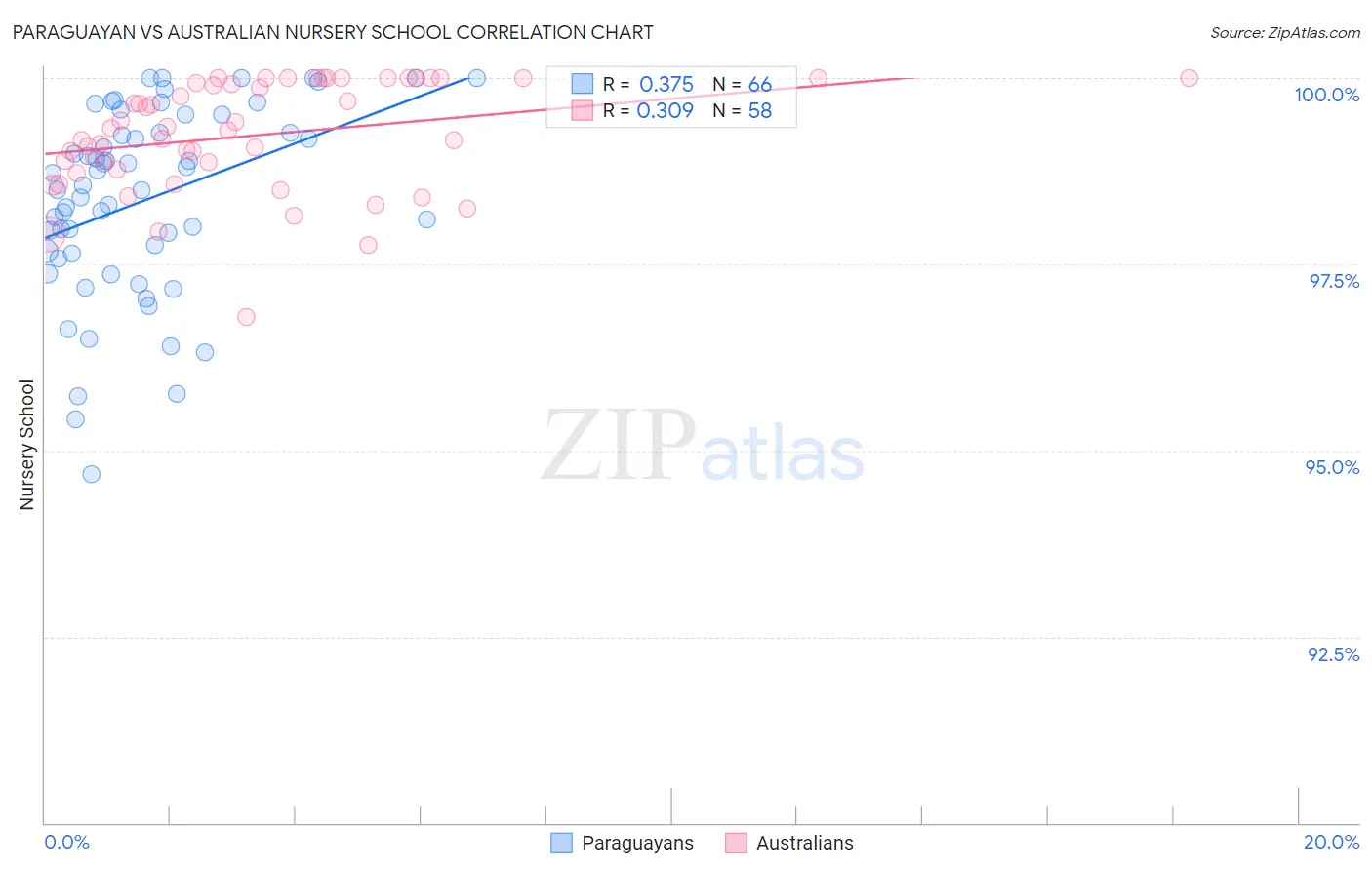 Paraguayan vs Australian Nursery School
