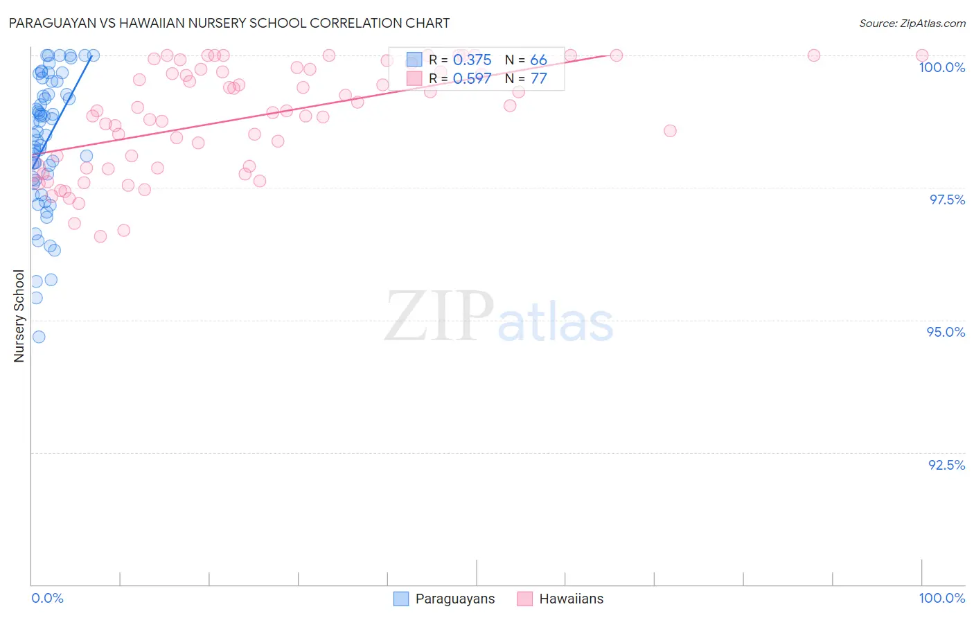 Paraguayan vs Hawaiian Nursery School