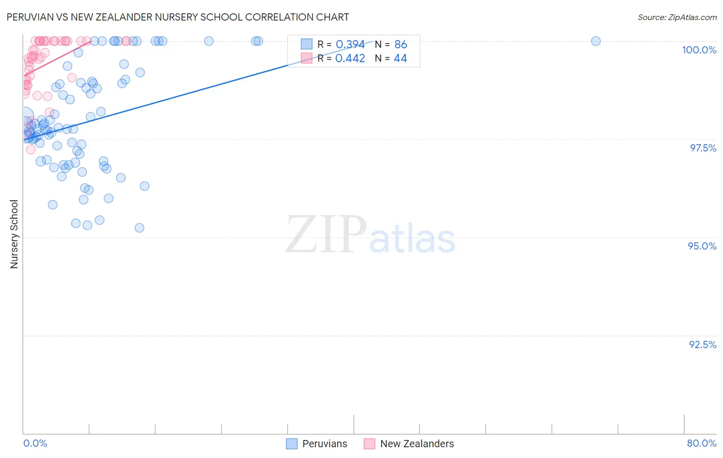 Peruvian vs New Zealander Nursery School