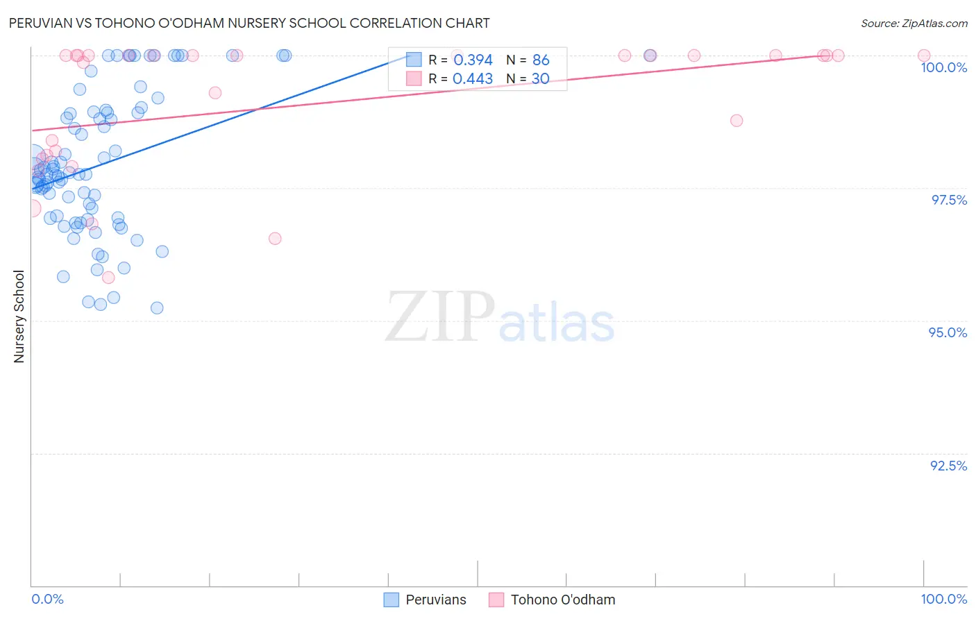 Peruvian vs Tohono O'odham Nursery School