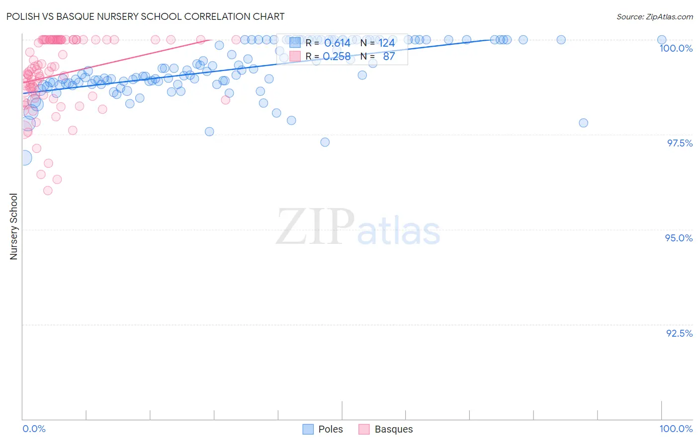 Polish vs Basque Nursery School