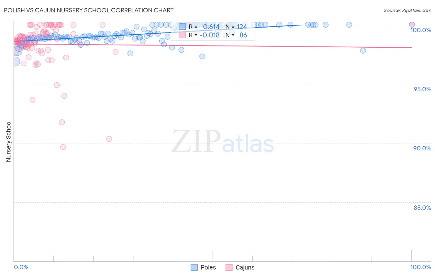 Polish vs Cajun Nursery School
