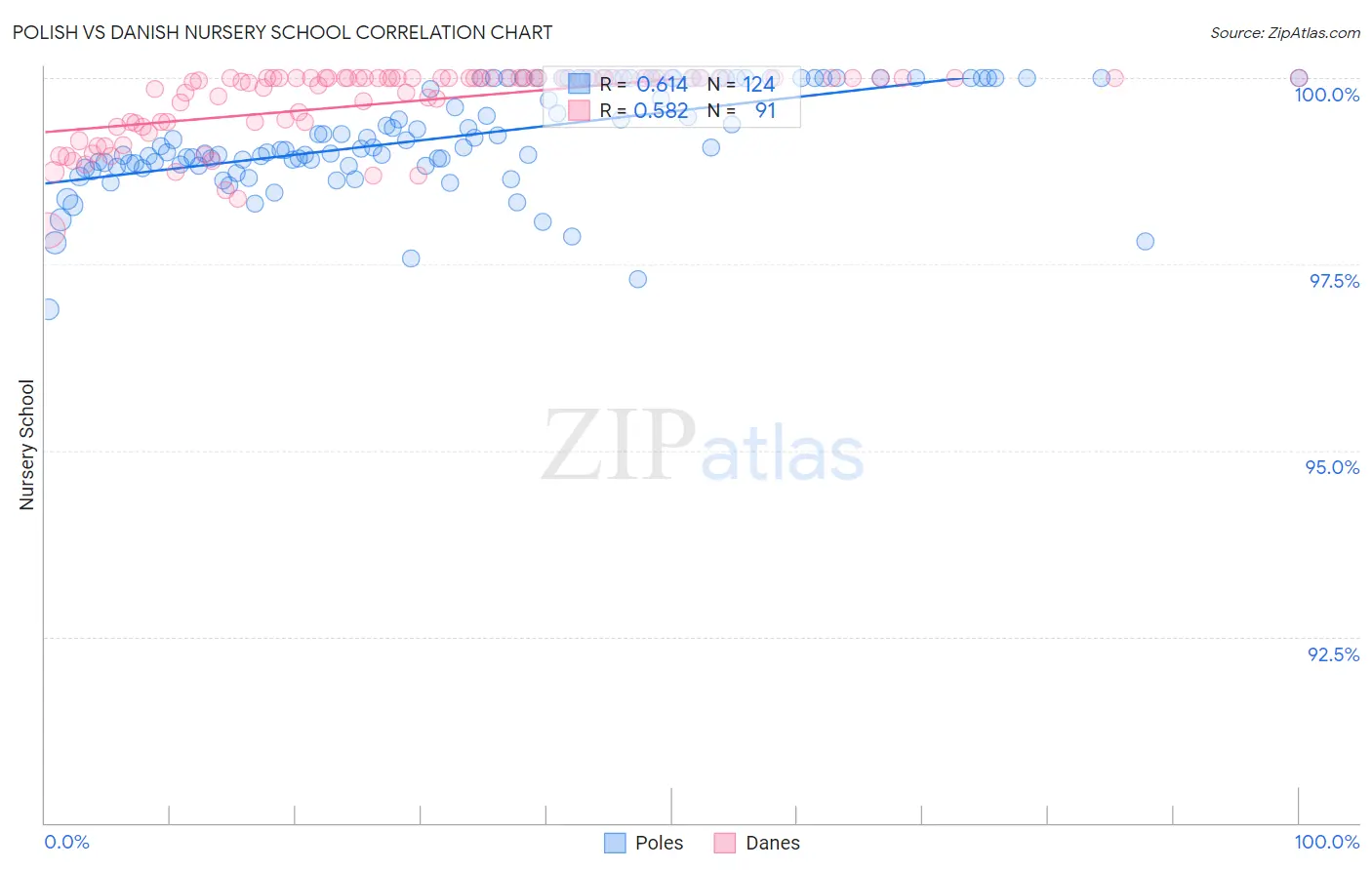 Polish vs Danish Nursery School