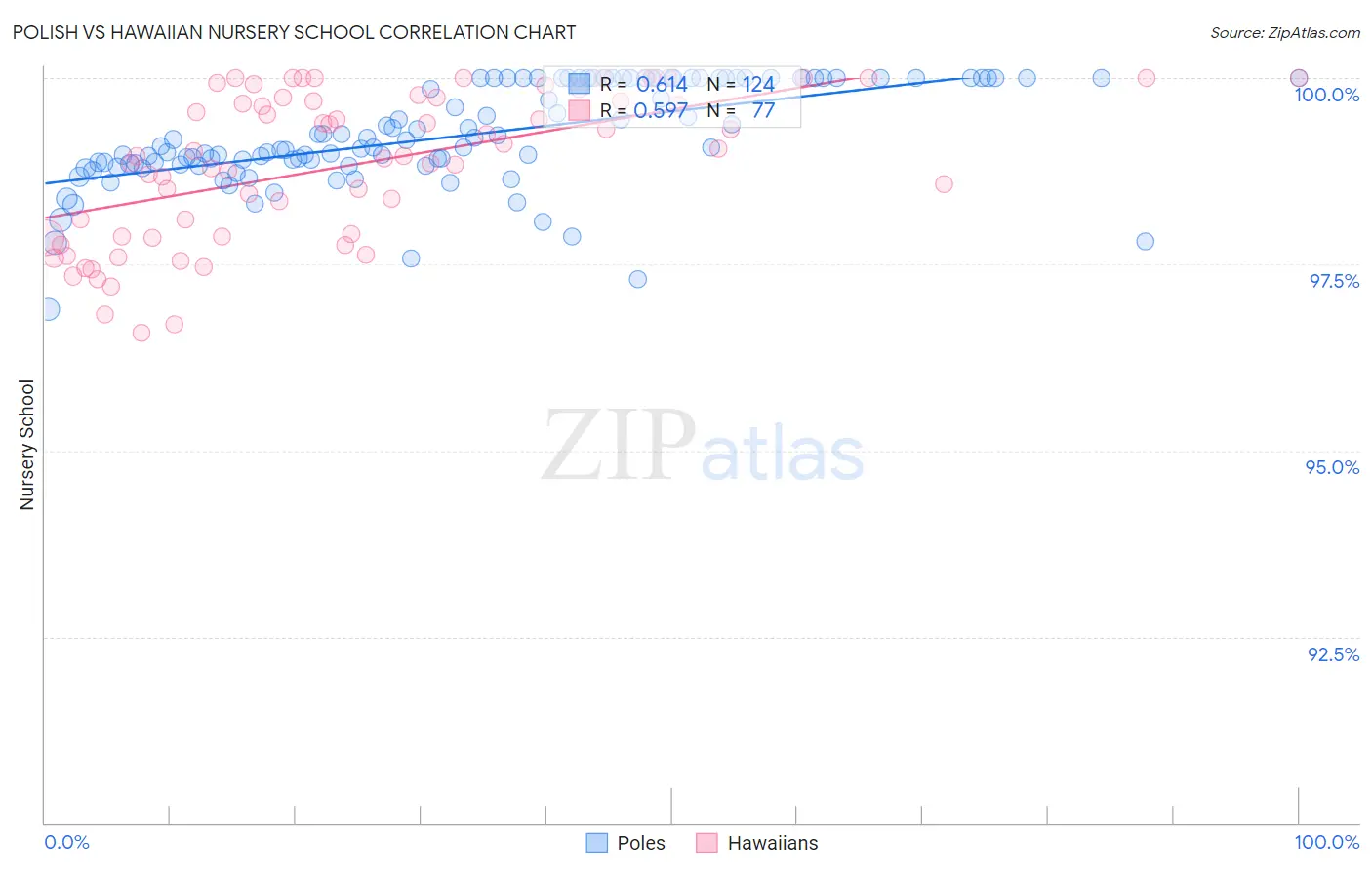 Polish vs Hawaiian Nursery School