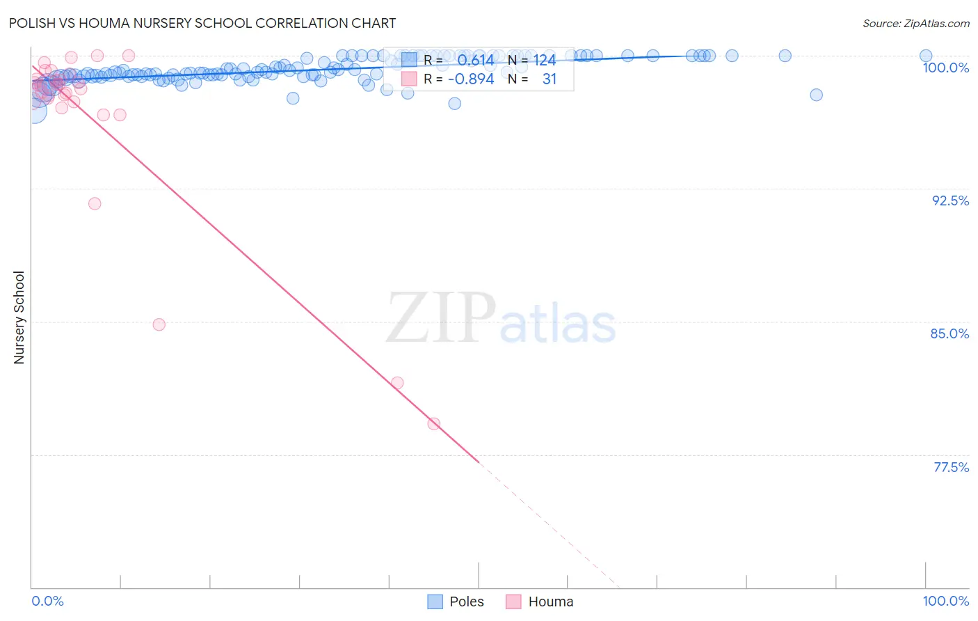 Polish vs Houma Nursery School
