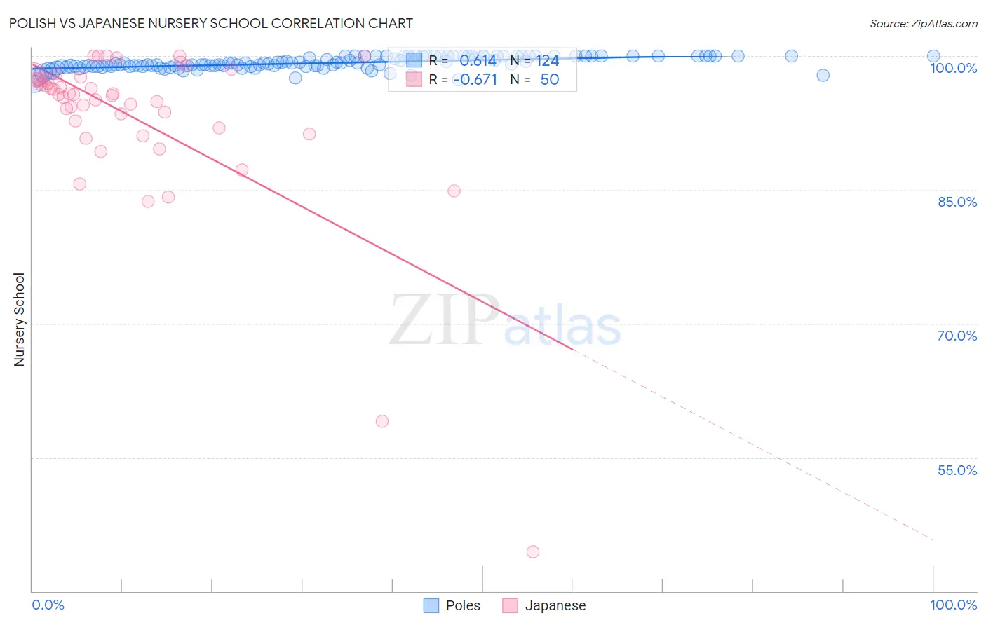 Polish vs Japanese Nursery School