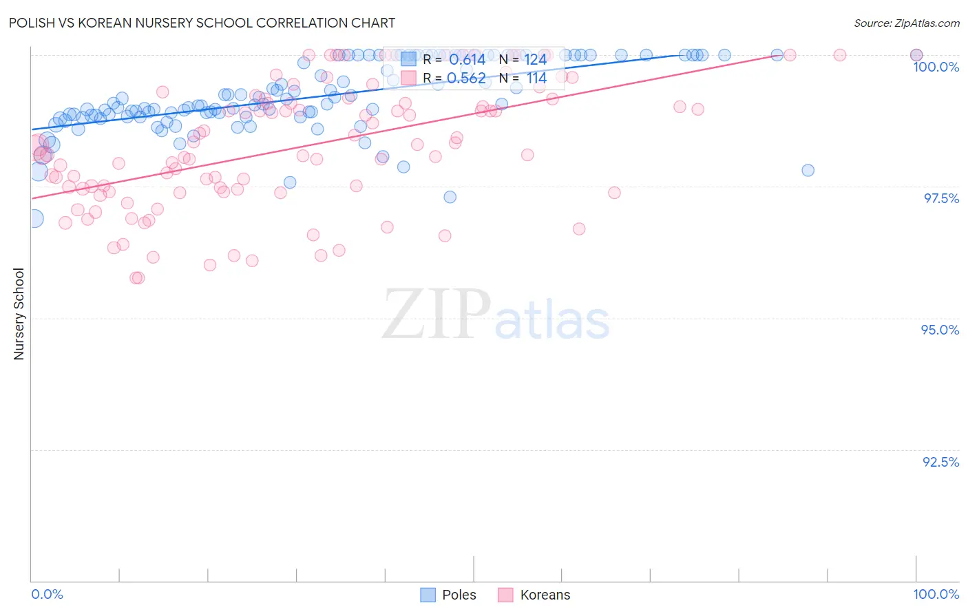 Polish vs Korean Nursery School