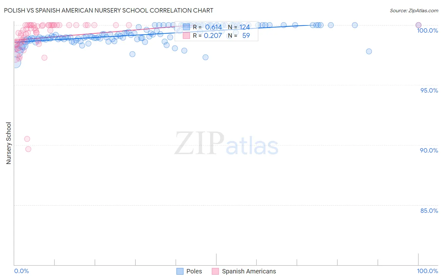 Polish vs Spanish American Nursery School