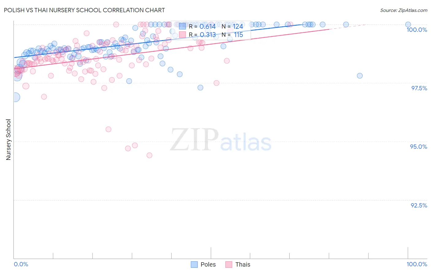 Polish vs Thai Nursery School