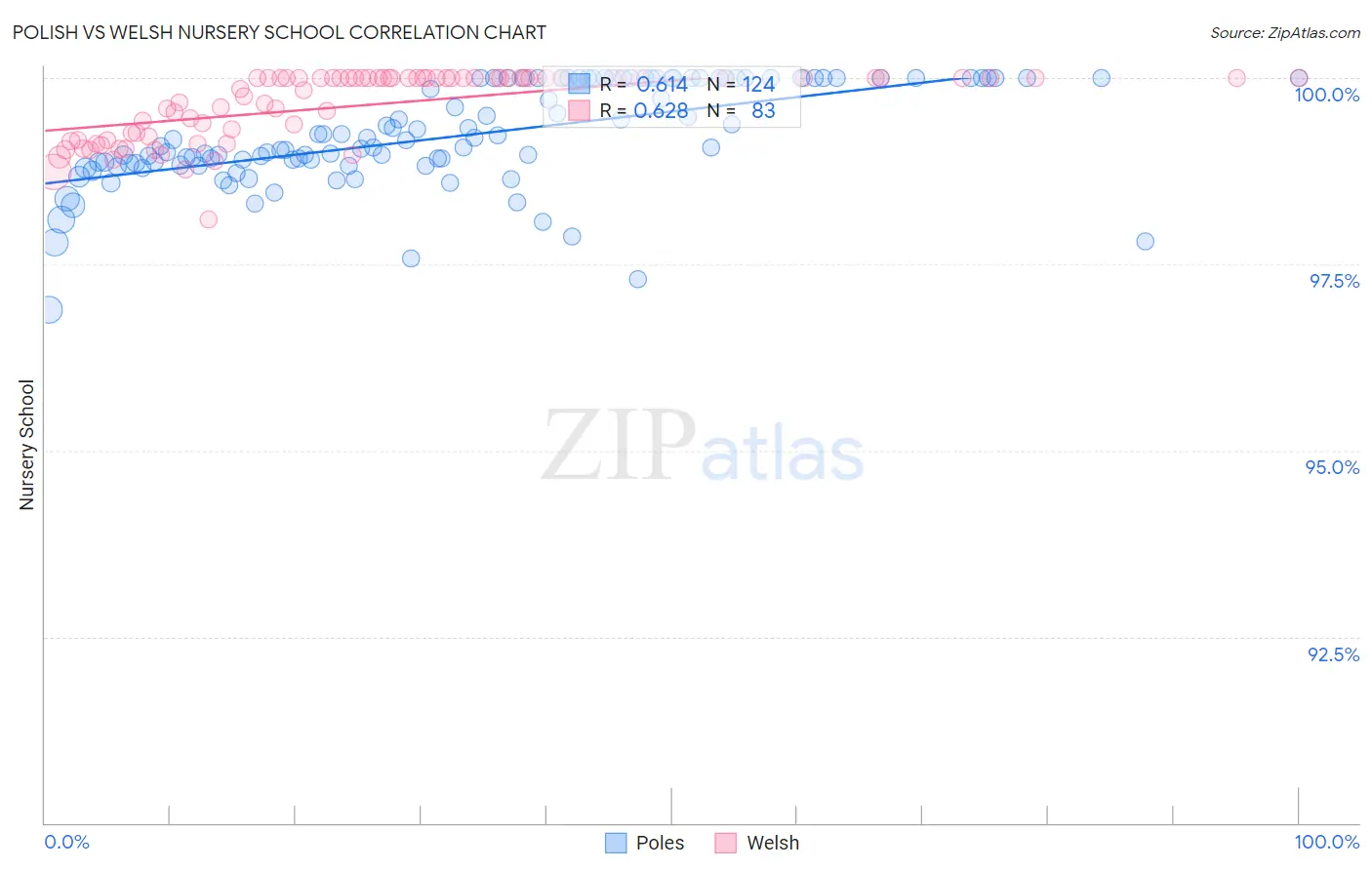 Polish vs Welsh Nursery School